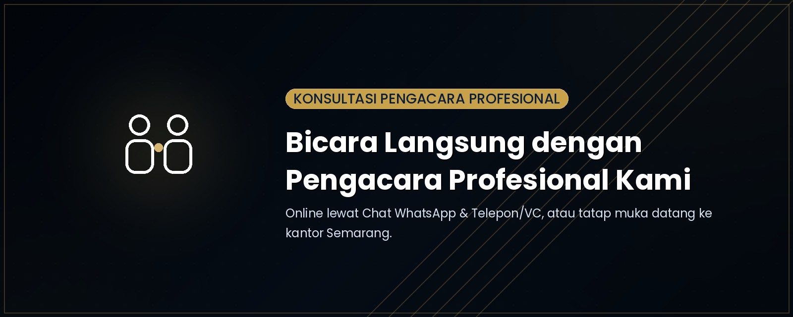 Konsultasi langsung dengan pengacara profesional Legalku